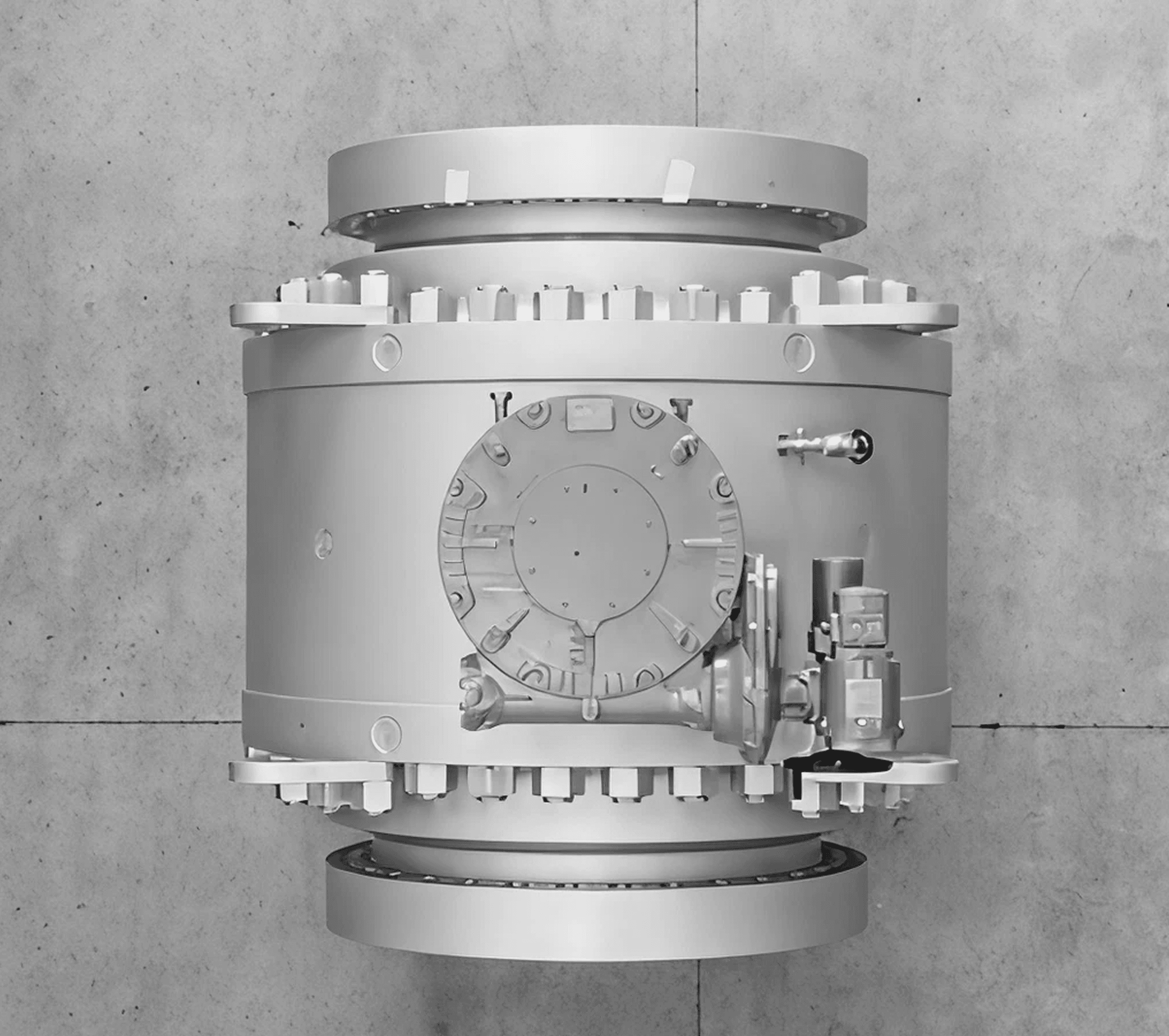 Aerial view of petrovalves.